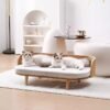 Solid wood dog bed, pet sofa, cat bed, dog bed
