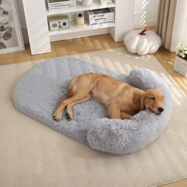 Dog Nest, Cat Nest, Dog Mat, Long Plush Round Pet Nest, Dog Bed, Winter Warmth, Pet Supplies, Pet Bed