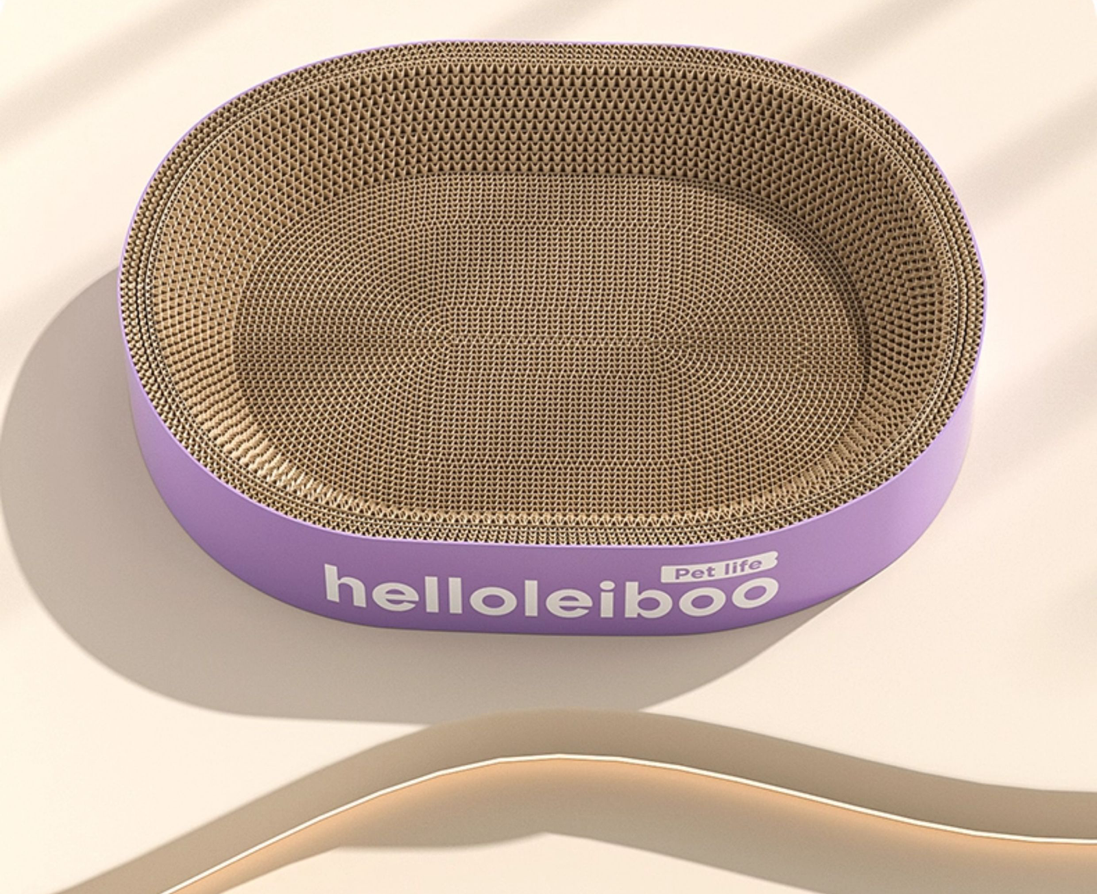 Circular cat scratch board and cat nest integrated corrugated paper cat scratch basin, wear-resistant and non shedding, extra large cat scratch board nest