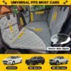 Pet car mat waterproof and dirt proof pet car seat cushion rear car pet mat wholesale car dog mat