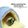 Four season universal dismantling and cleaning house, enclosed cat bed, winter cat warm sleeping bag with thick velvet, small dog bed