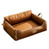 New Pet Nests for All Seasons, Autumn and Winter, Latex Backrest Square Nests, Small and Medium sized Dogs Sleeping, High end Dog Beds, Dog Nests