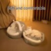 Cat's Nest Dog's Nest Dog's Nest Four Seasons Universal Closed Cat House Sleeping Pet Bed Cat Supplies Teddy Bear Special