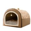 Big dog kennel, warm in winter, dog house that can be dismantled and washed, dog bed, large dog house in all seasons