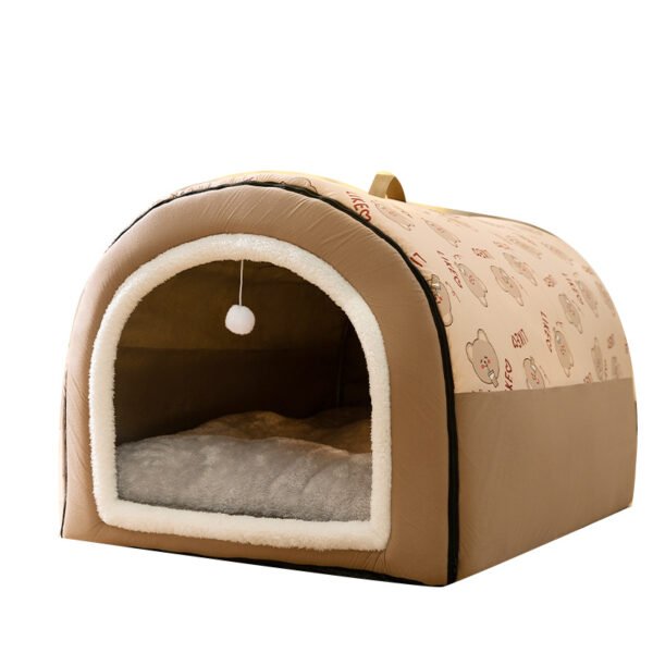 Big dog kennel, warm in winter, dog house that can be dismantled and washed, dog bed, large dog house in all seasons