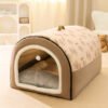 Big dog kennel, warm in winter, dog house that can be dismantled and washed, dog bed, large dog house in all seasons