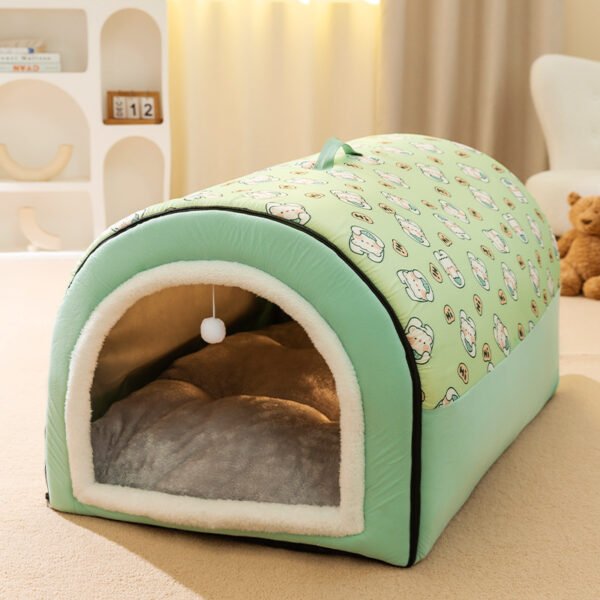 Big dog kennel, warm in winter, dog house that can be dismantled and washed, dog bed, large dog house in all seasons